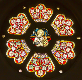 tegel ouderenpastoraat glasinlood