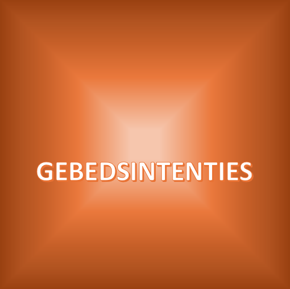 Gebedsintenties 